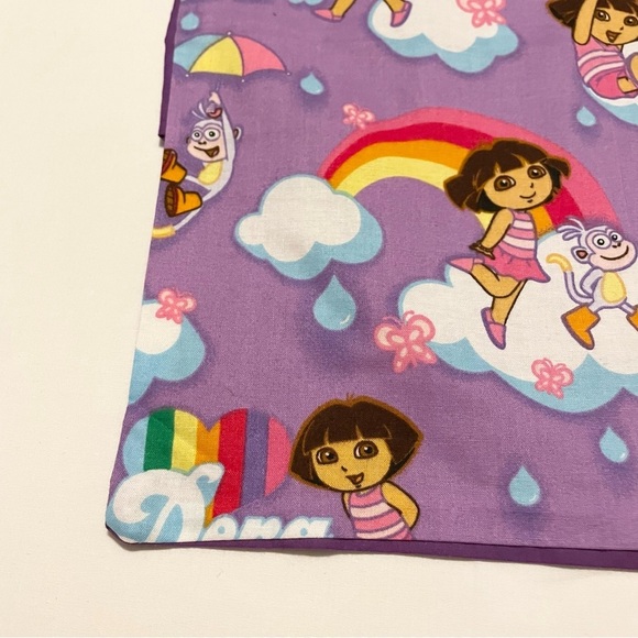 Dora the Explorer Pillowcase Homemade 15” x 13” Pillow Case - Picture 3 of 14